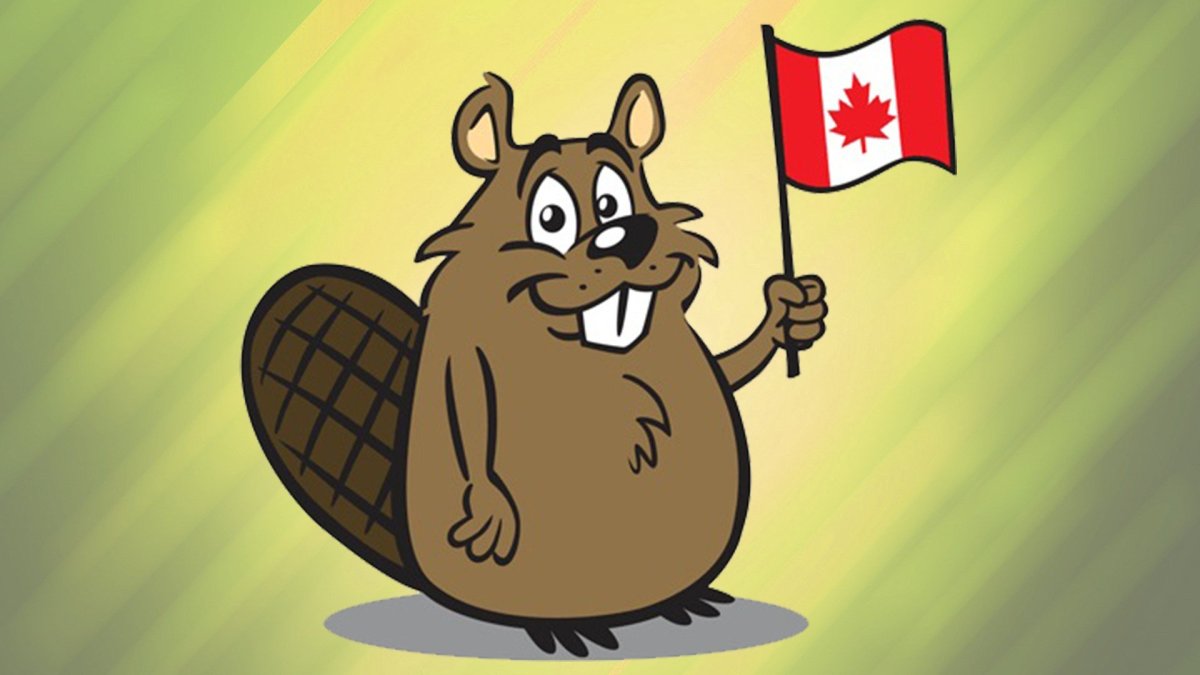 Бобер мультяшный