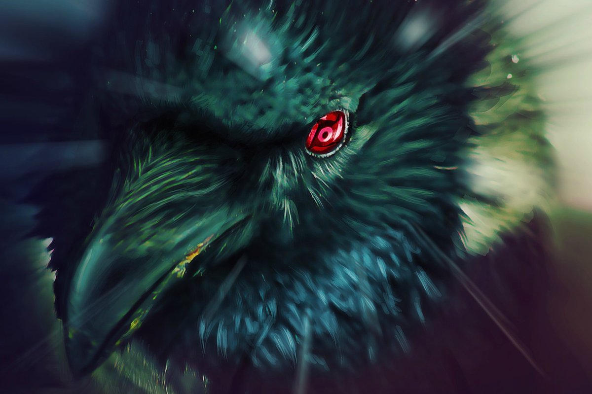 Шаринган Шисуи ворона