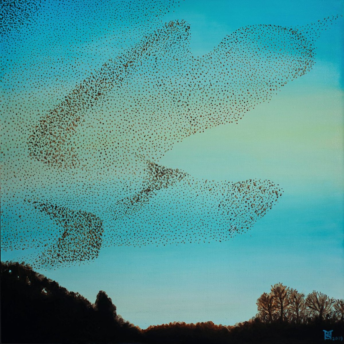 Картина художника мурмурация