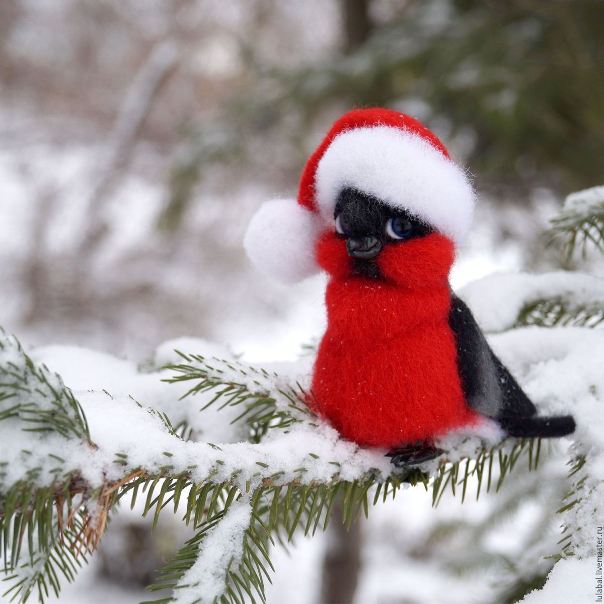 Новогодние Снегири