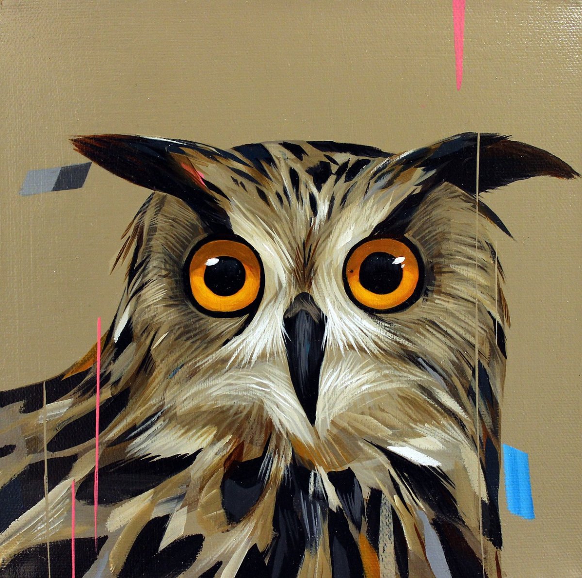 Сова арт