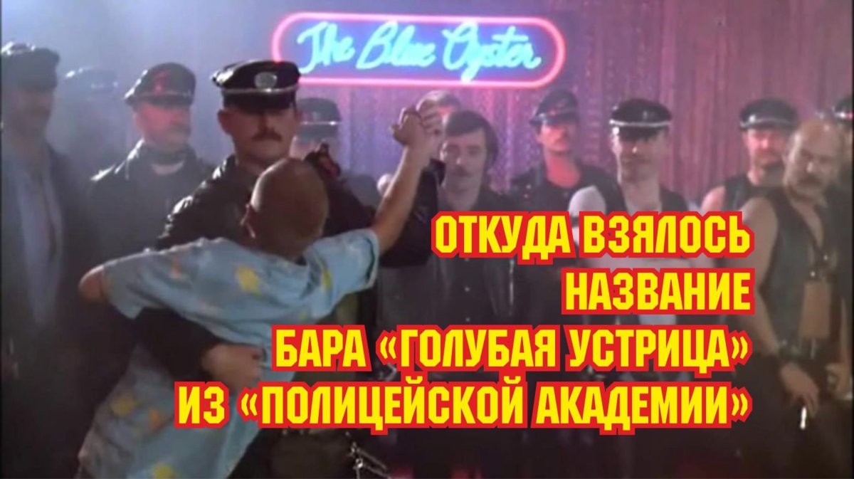 Полицейская Академия фильм 1984 голубая Устрица
