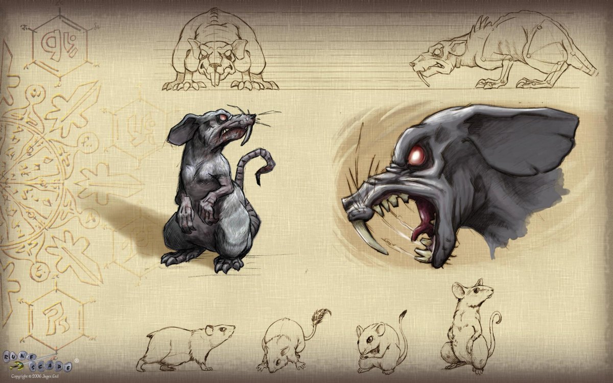 Крысы арты милые