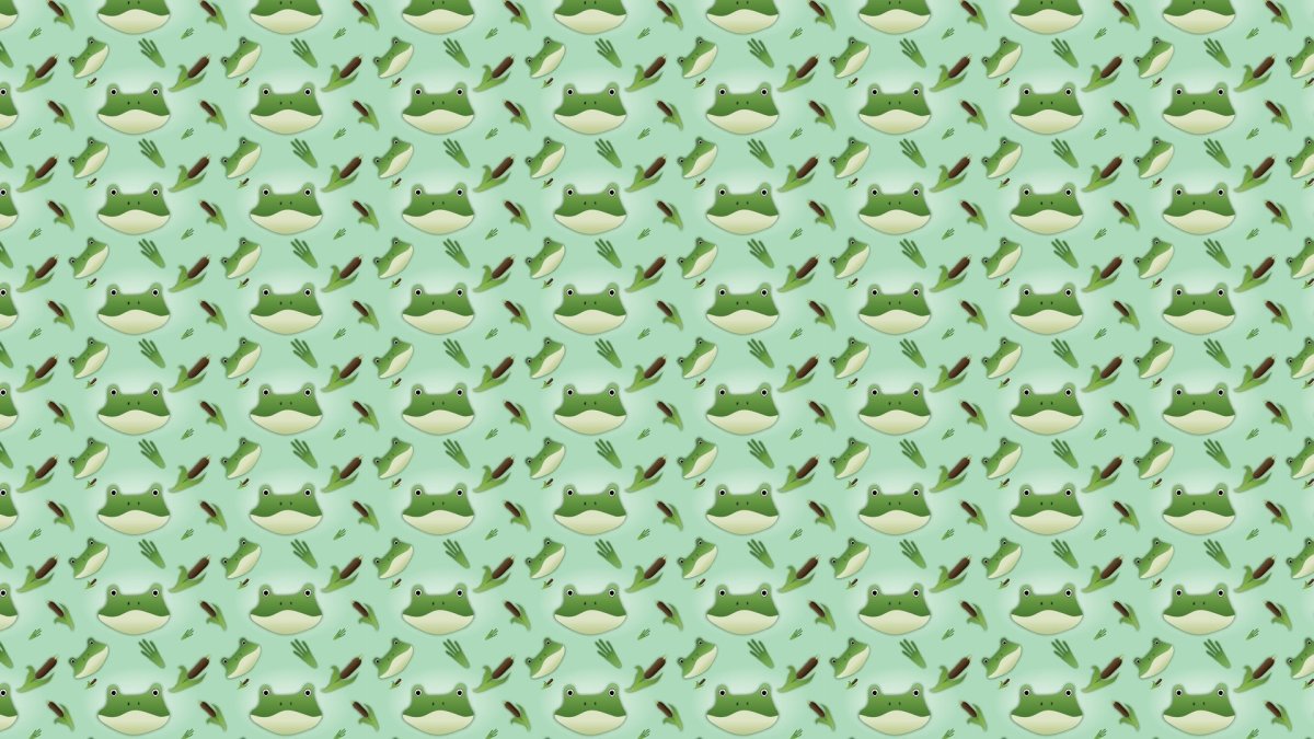 Фон с лягушками милые