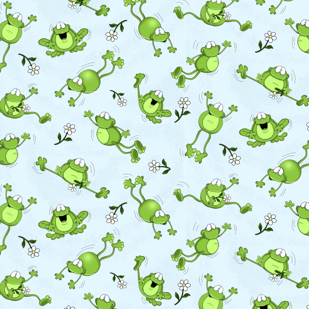 Фон лягушки милый