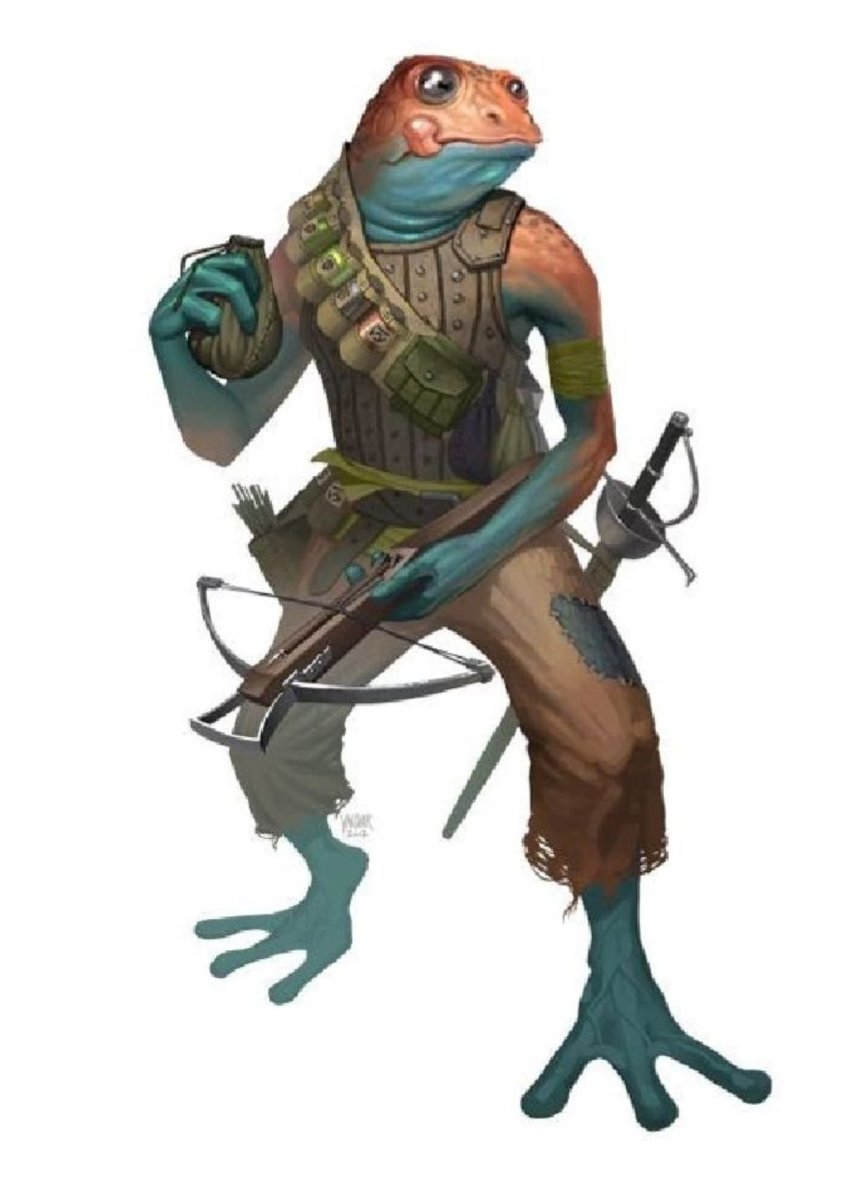 Раса лягушек ДНД