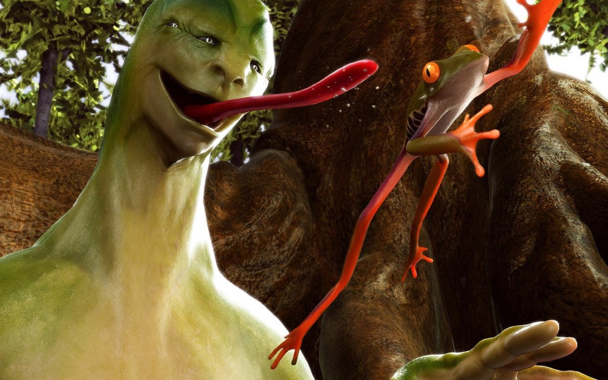 Лягушка монстр