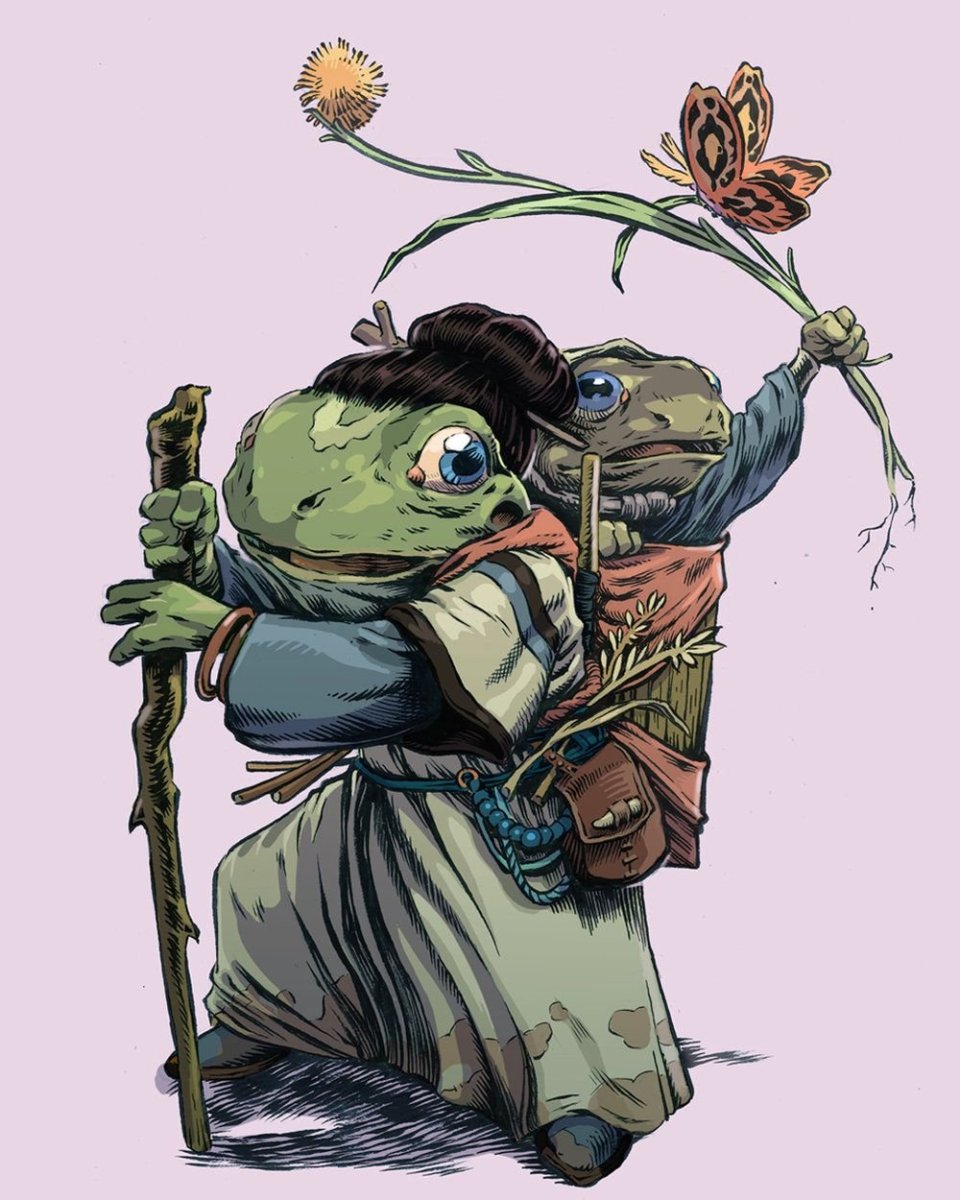 Жаба арт ДНД