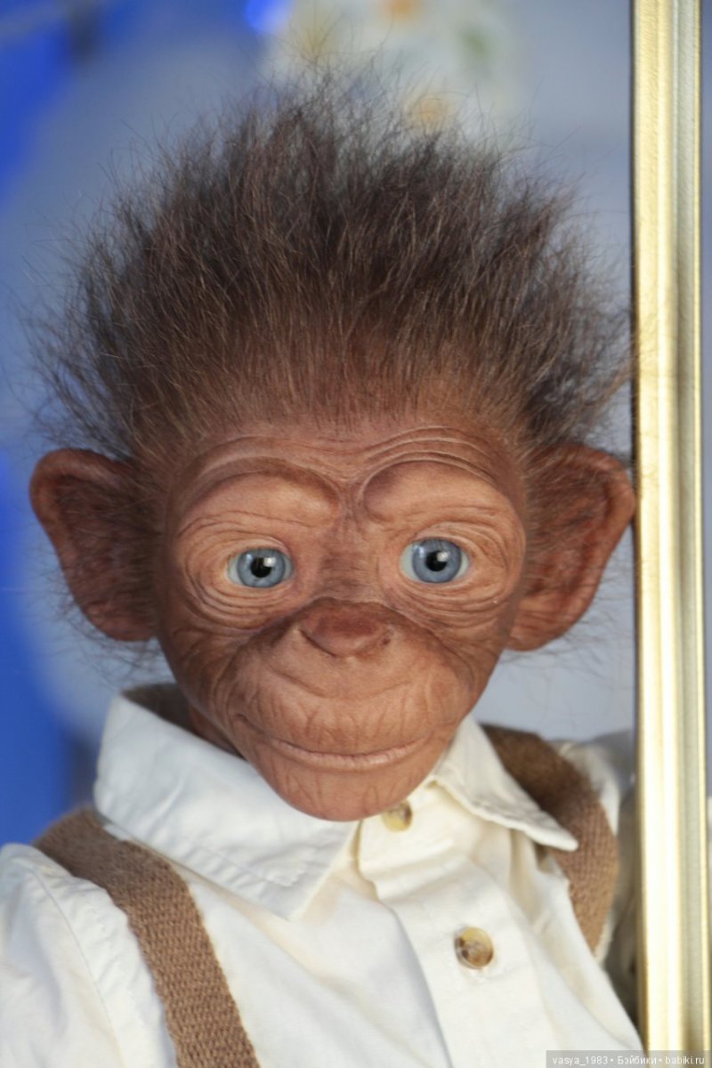 Человек похожий на обезьяну