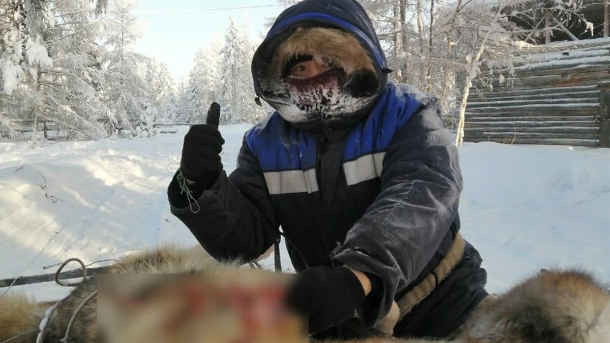 Охотники Якутии промысловики