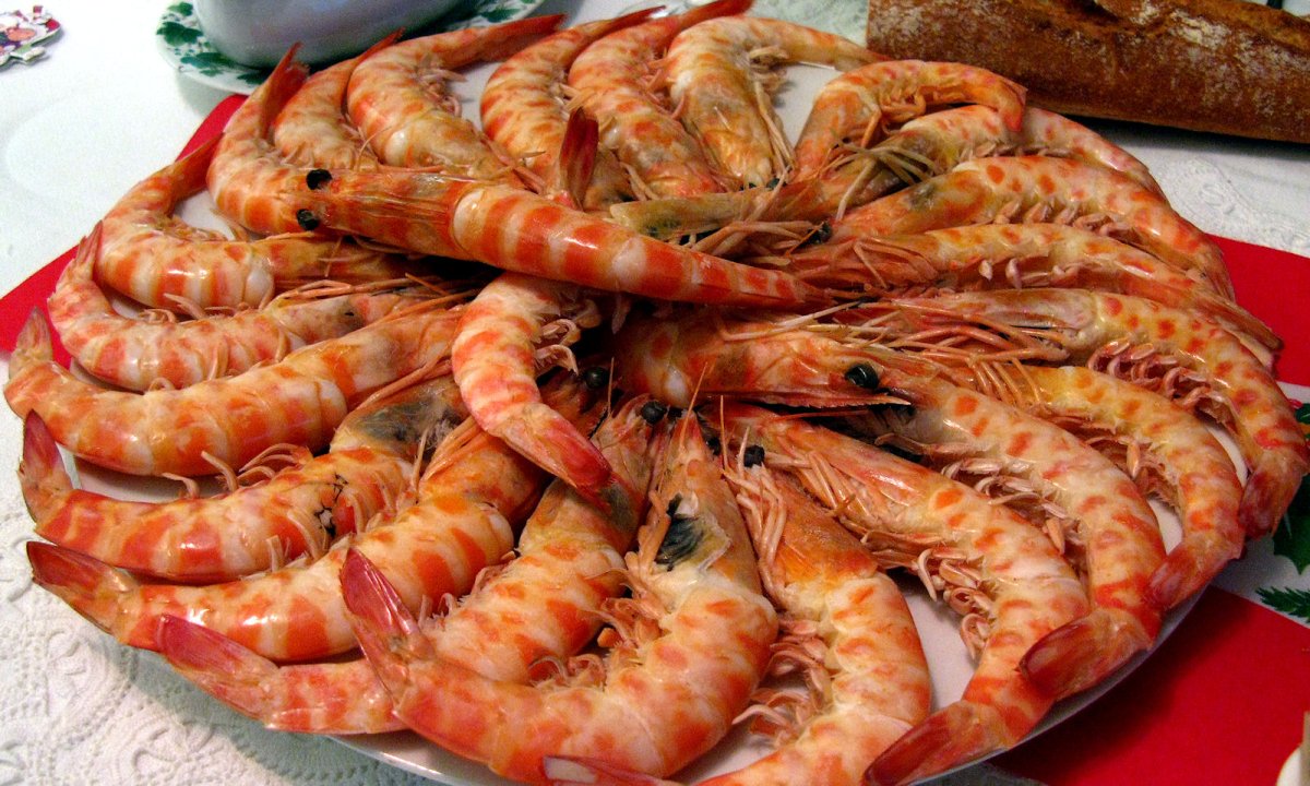 Лангустины и Королевские креветки