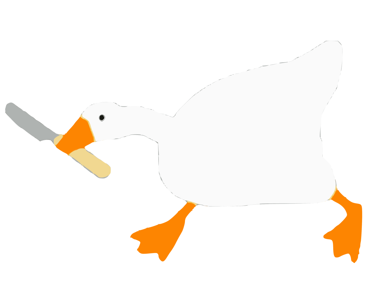 Фон с гусями