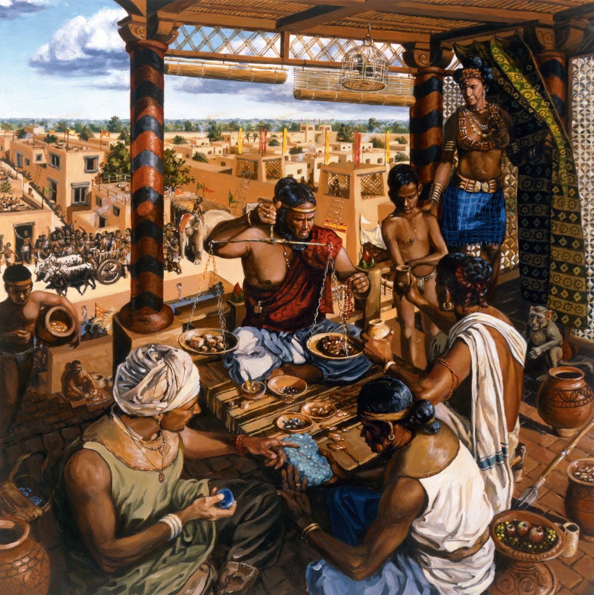 Рынок в древности